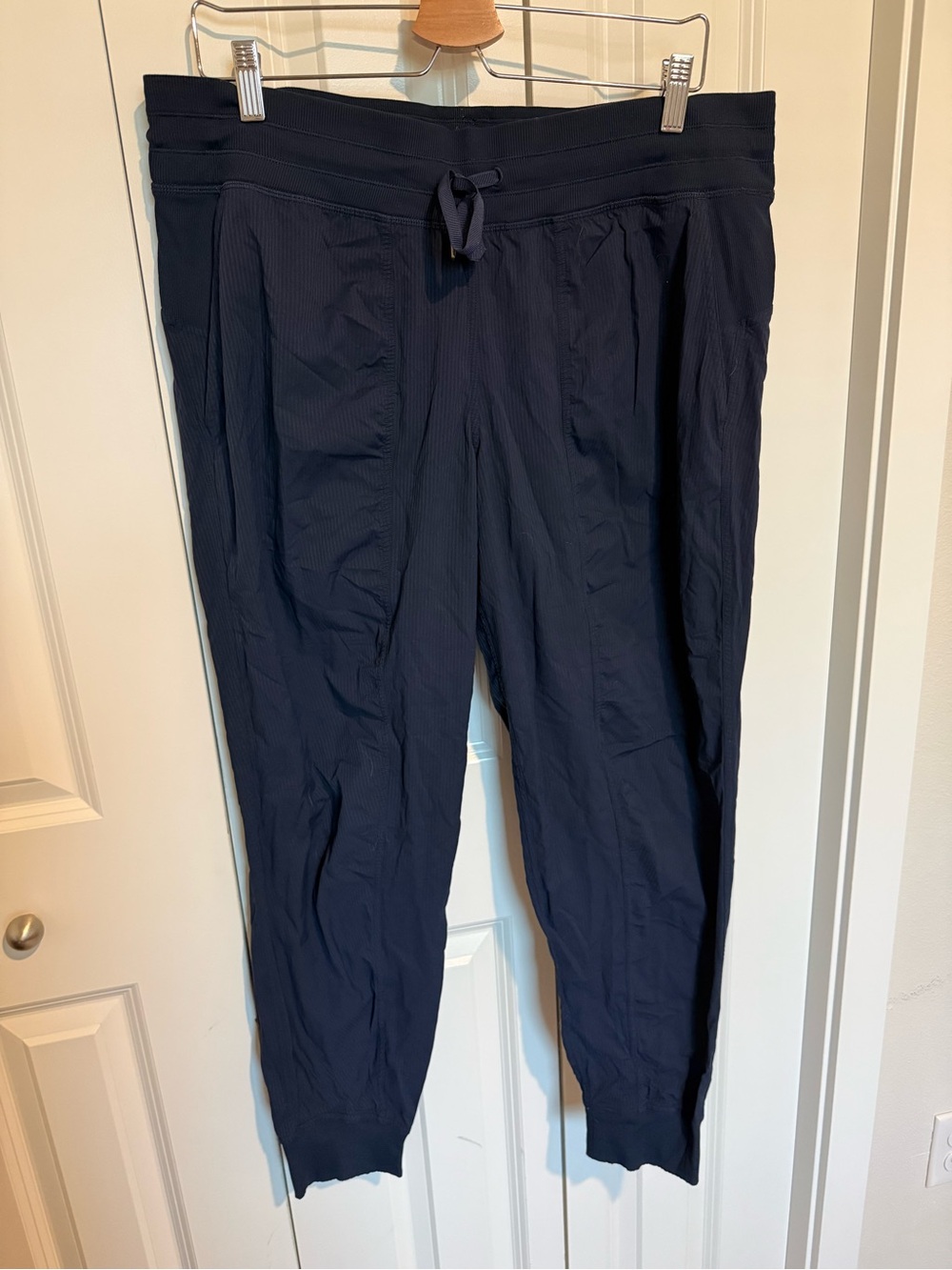 Lululemon Dance Studio Mid-Rise Jogger Women 14 Navy Blue